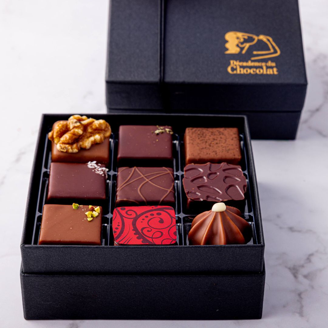 ボンボンショコラ(9個入り) – Decadence du Chocolat