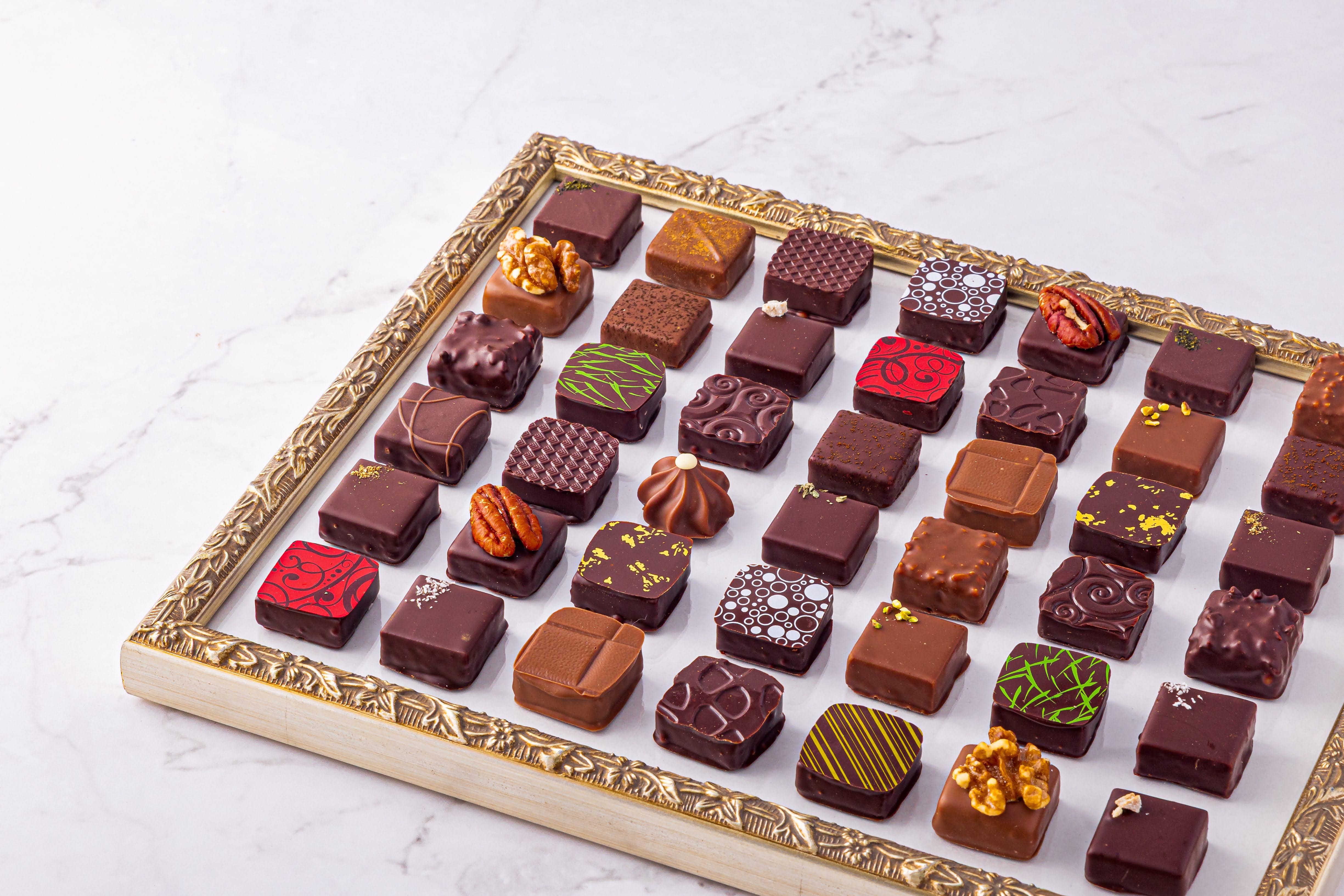 チョコ10、タン濃20 バレンシア(10枚入り) – Decadence du Chocolat