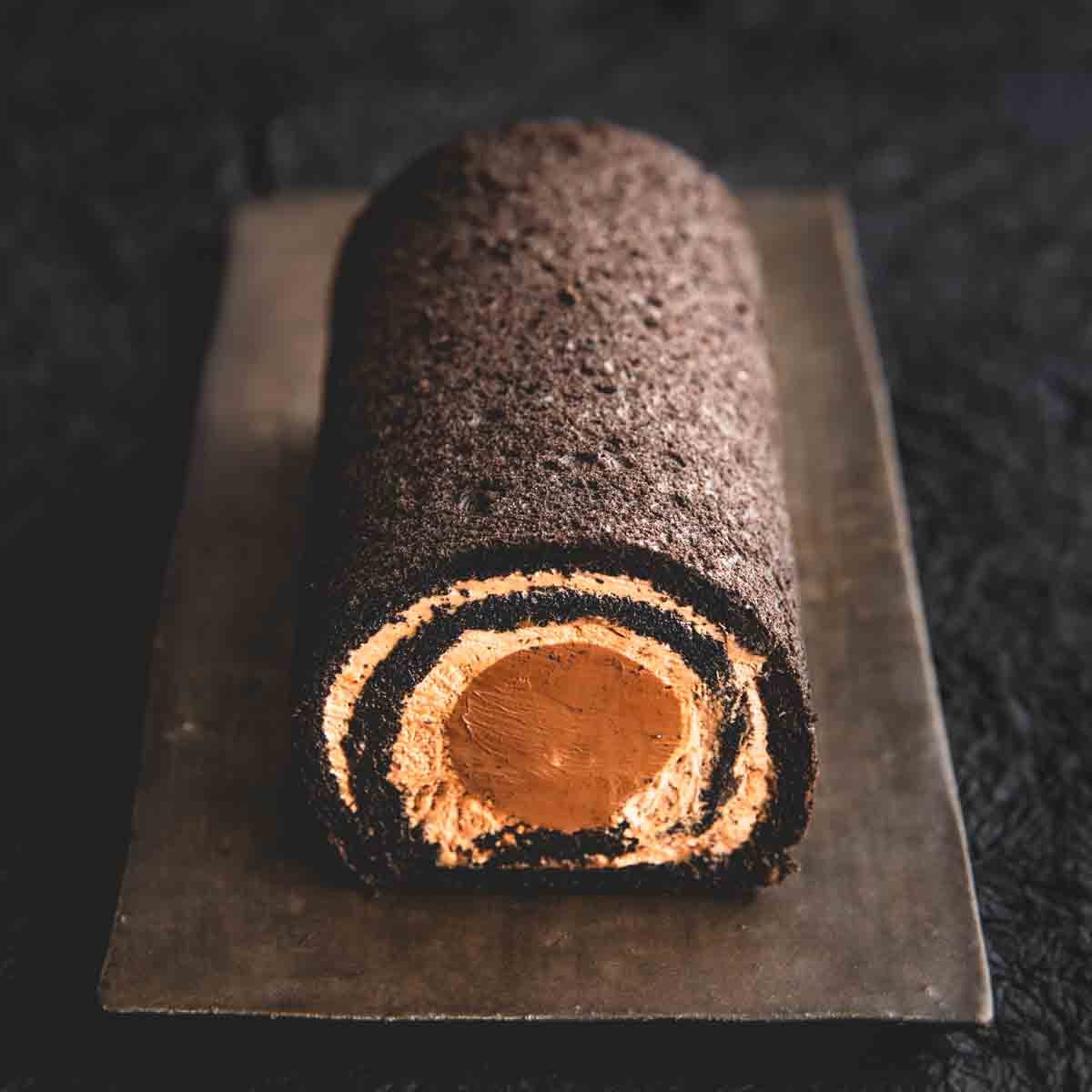 ○ Refrigerated Delivery-Raw chocolate roll cakes